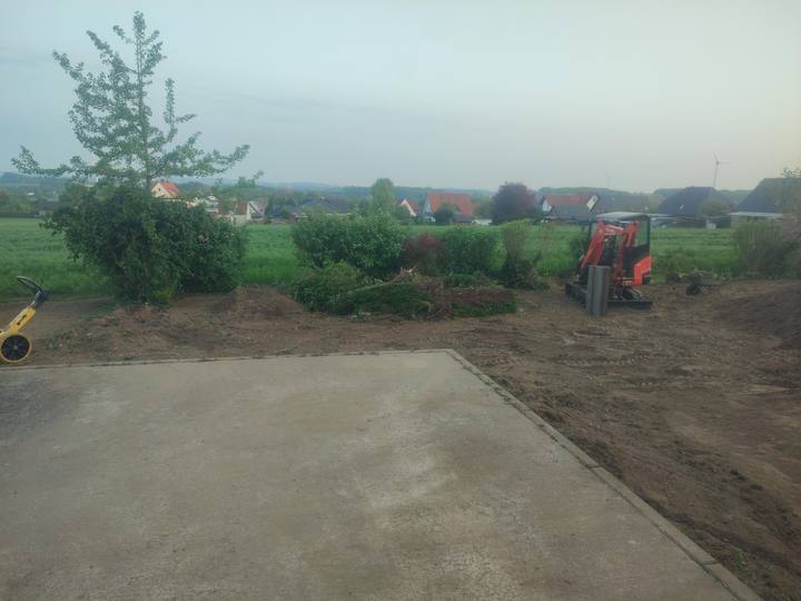 Aushub und Bodenanpassung in Hüllhorst
